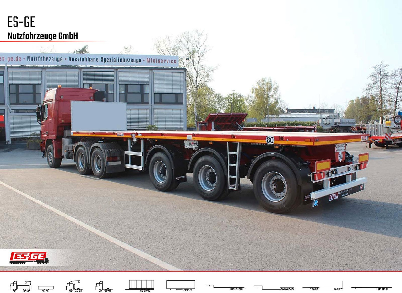 Faymonville MAX410 Ballastauflieger - Dropside/ Flatbed semi-trailer: picture 1 Faymonville MAX410 Ballastauflieger - Dropside/ Flatbed semi-trailer: picture 1