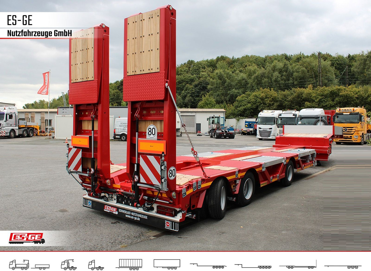 Faymonville Multimax Satteltieflader (1+2) - nachlaufgelenkt - Low loader semi-trailer: picture 3 Faymonville Multimax Satteltieflader (1+2) - nachlaufgelenkt - Low loader semi-trailer: picture 3