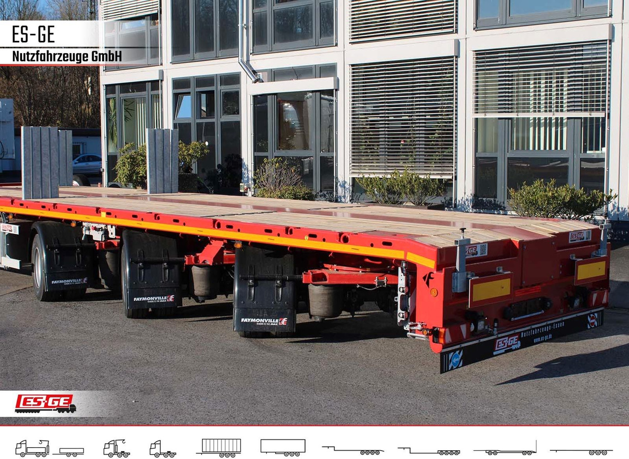 Faymonville Telemax Megatrailer - hydr. gelenkt - Dropside/ Flatbed semi-trailer: picture 4 Faymonville Telemax Megatrailer - hydr. gelenkt - Dropside/ Flatbed semi-trailer: picture 4
