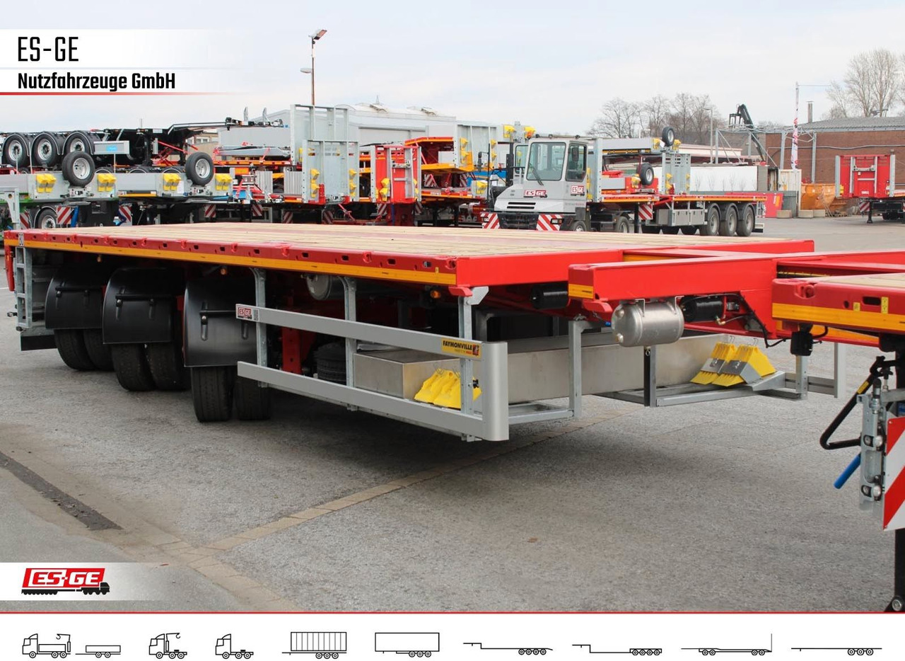Faymonville Telemax Sattelauflieger - hydr. gelenkt Faymonville Telemax Sattelauflieger - hydr. gelenkt - Dropside/ Flatbed semi-trailer: picture 5 Faymonville Telemax Sattelauflieger - hydr. gelenkt Faymonville Telemax Sattelauflieger - hydr. gelenkt - Dropside/ Flatbed semi-trailer: picture 5