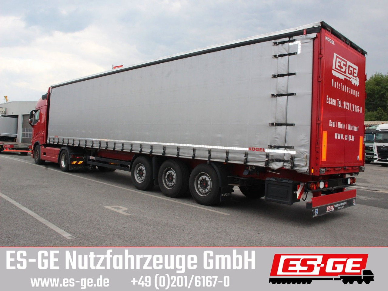Kögel 3-Achs-Cargo-Coil-Pritschensattelanhänger Kögel 3-Achs-Cargo-Coil-Pritschensattelanhänger - Curtainsider semi-trailer: picture 2 Kögel 3-Achs-Cargo-Coil-Pritschensattelanhänger Kögel 3-Achs-Cargo-Coil-Pritschensattelanhänger - Curtainsider semi-trailer: picture 2