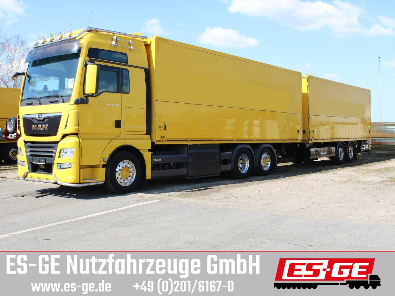 MAN 6x2 LKW mit Tandemanhänger - Beverage truck: picture 1 MAN 6x2 LKW mit Tandemanhänger - Beverage truck: picture 1