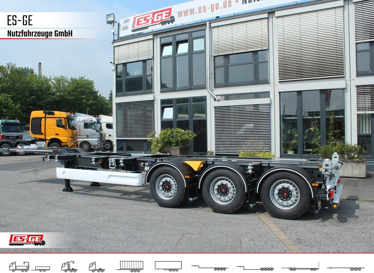 Wielton 3-Achs-Containerchassis - multifunktional - Container transporter/ Swap body semi-trailer: picture 1 Wielton 3-Achs-Containerchassis - multifunktional - Container transporter/ Swap body semi-trailer: picture 1