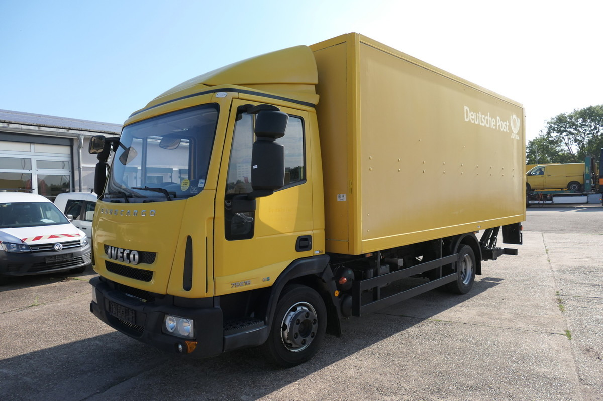IVECO EuroCargo ML 75 E 16 P LBW LUFT AUTOMATIK COC EU - Closed box van: picture 1 IVECO EuroCargo ML 75 E 16 P LBW LUFT AUTOMATIK COC EU - Closed box van: picture 1