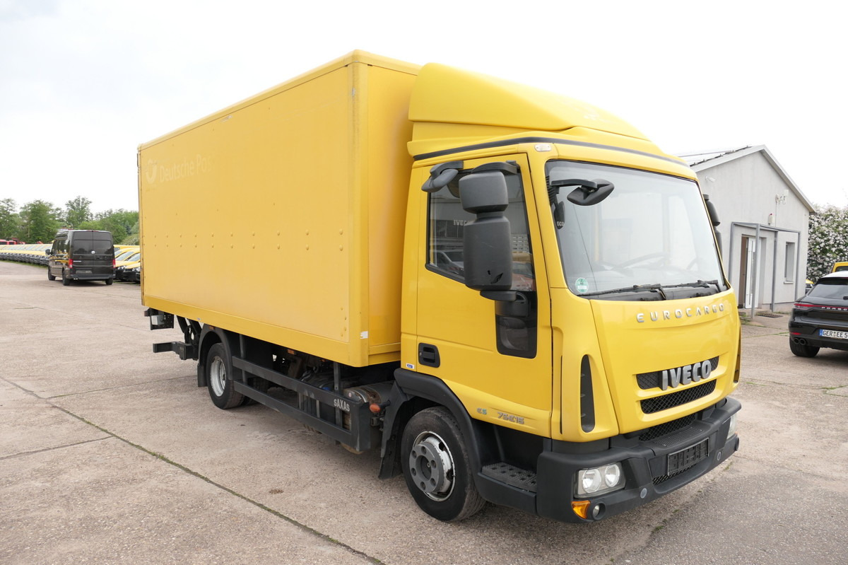 IVECO EuroCargo ML 75 E 16 P LBW LUFT AUTOMATIK EURO-5 - Box truck: picture 1 IVECO EuroCargo ML 75 E 16 P LBW LUFT AUTOMATIK EURO-5 - Box truck: picture 1