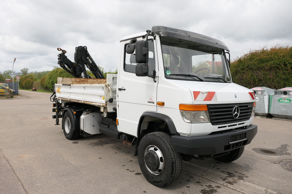 MERCEDES-BENZ Vario 816D mit Ladekran 3 Sitzer Standheizung HI - Tipper van: picture 3 MERCEDES-BENZ Vario 816D mit Ladekran 3 Sitzer Standheizung HI - Tipper van: picture 3