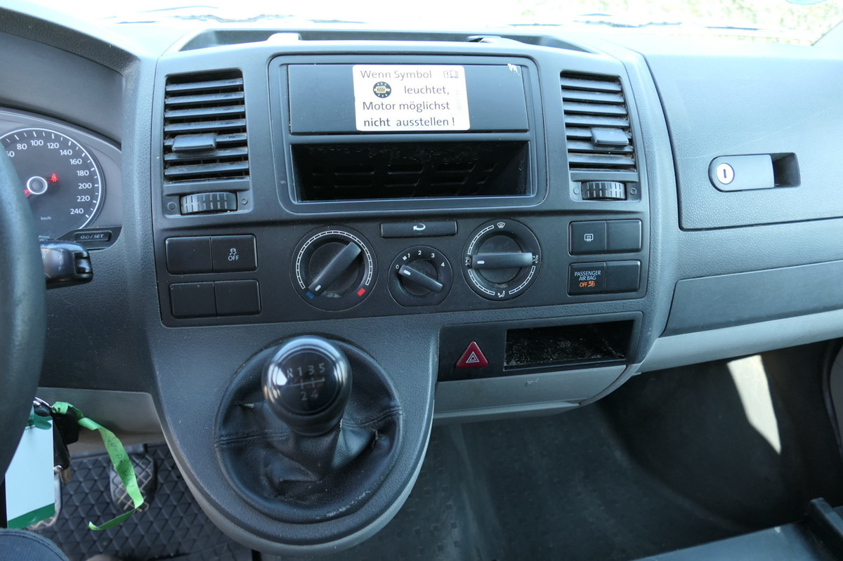 Small van VW T5 Transporter 2.0 TDI 2xSCHIEBETÜR PARKTRONIK E: picture 9