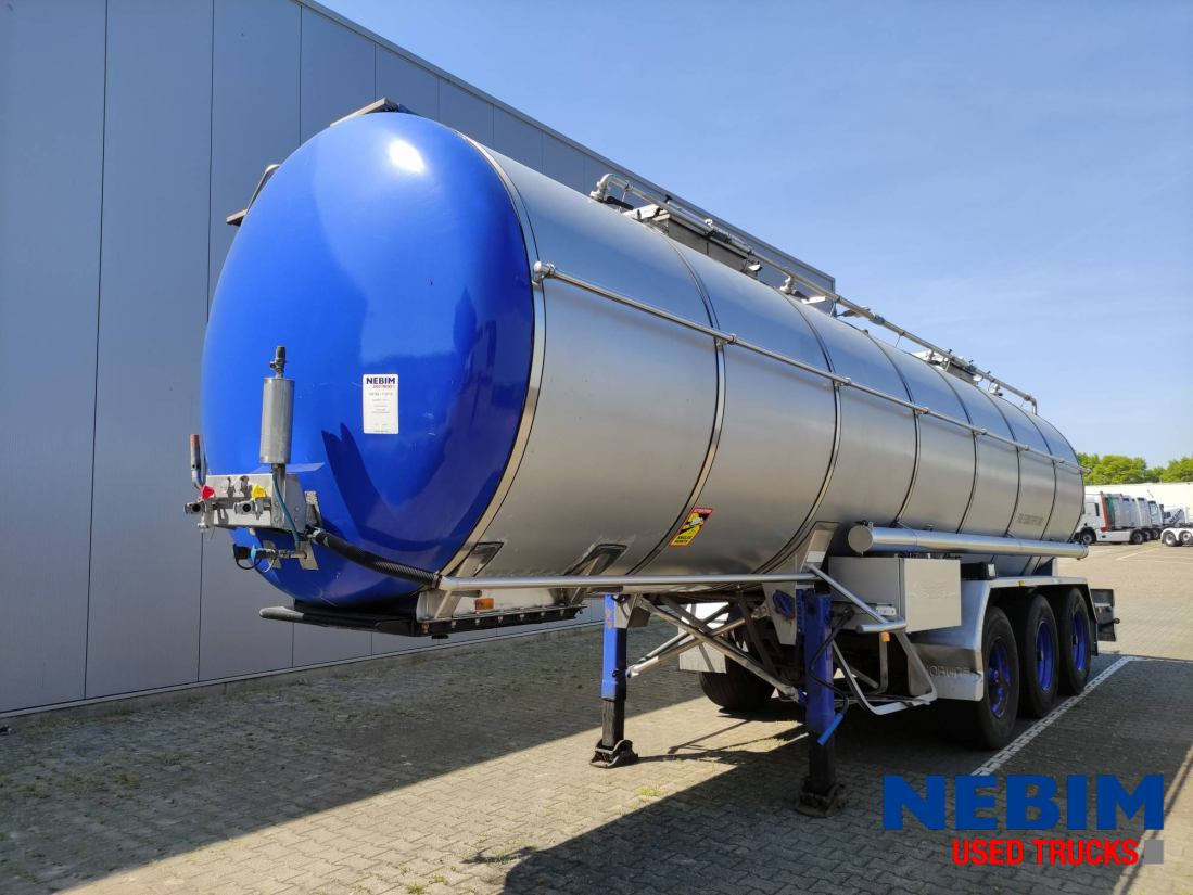 Burg BPO 12-27 Z - Tank 26.165 Ltr - Tanker semi-trailer: picture 1 Burg BPO 12-27 Z - Tank 26.165 Ltr - Tanker semi-trailer: picture 1