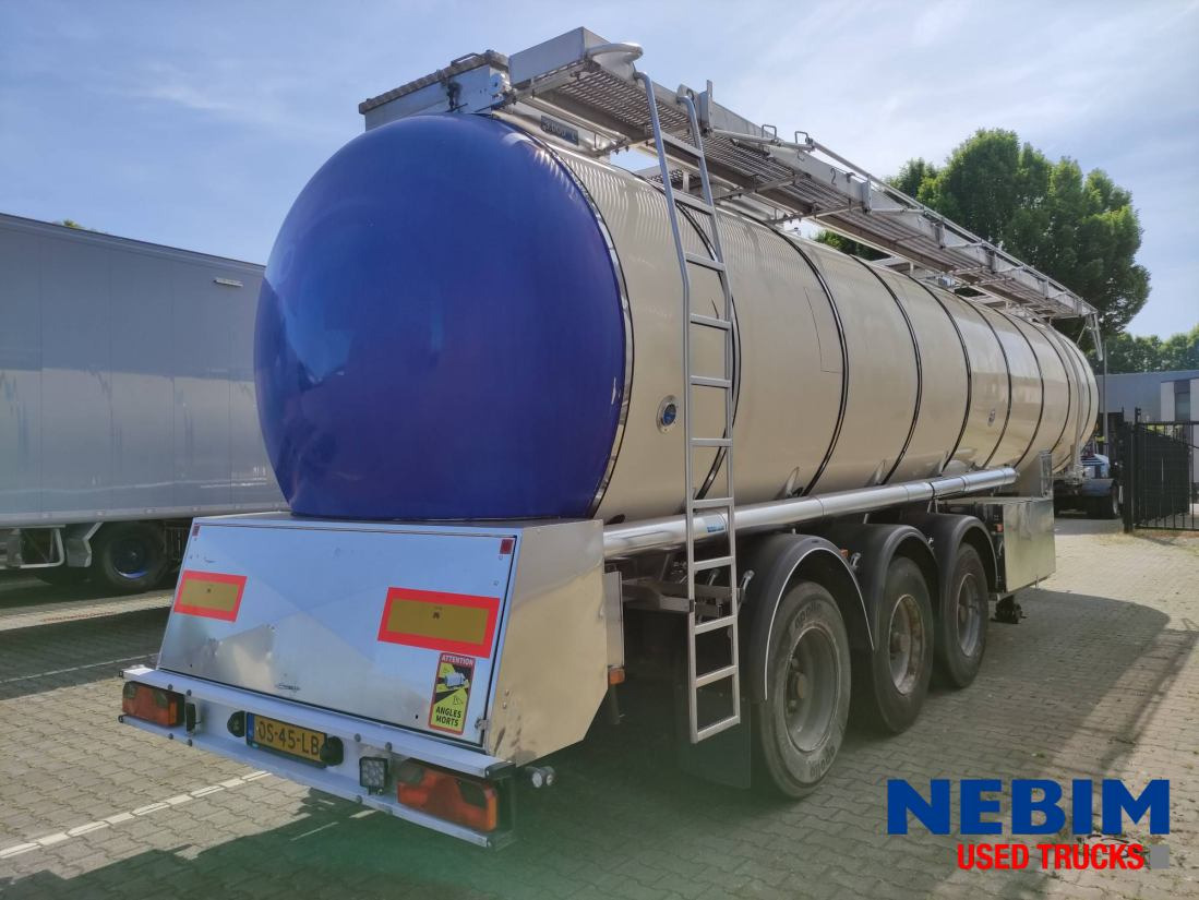 Feldbinder TSA 33.3 electric pump - 3 comp. 8.000 / 22.500 / 3.000 Ltr. - Tanker semi-trailer: picture 2 Feldbinder TSA 33.3 electric pump - 3 comp. 8.000 / 22.500 / 3.000 Ltr. - Tanker semi-trailer: picture 2