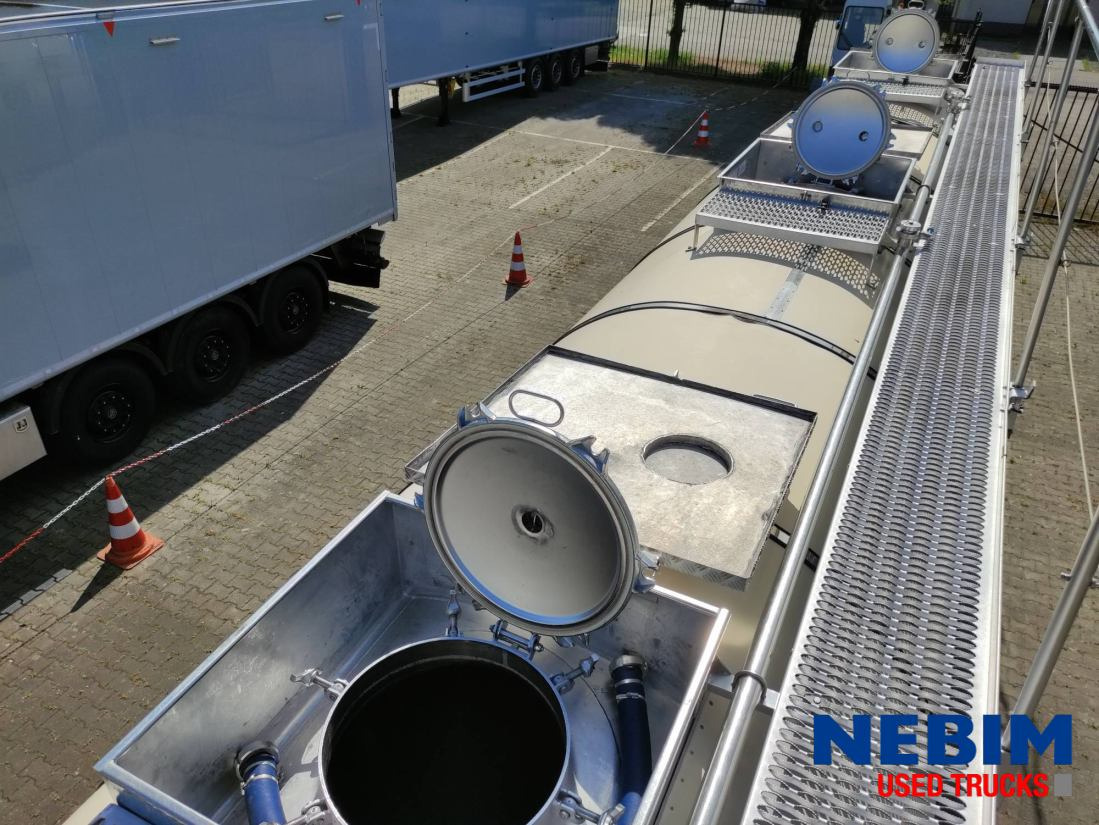 Feldbinder TSA 33.3 electric pump - 3 comp. 8.000 / 22.500 / 3.000 Ltr. - Tanker semi-trailer: picture 5 Feldbinder TSA 33.3 electric pump - 3 comp. 8.000 / 22.500 / 3.000 Ltr. - Tanker semi-trailer: picture 5