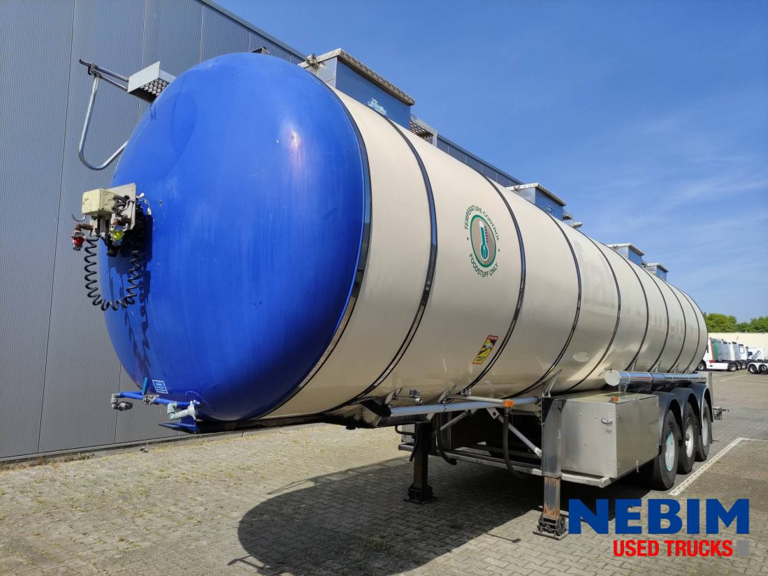 Feldbinder TSA 33.3 electric pump - 3 comp. 8.000 / 22.500 / 3.000 Ltr. - Tanker semi-trailer: picture 1 Feldbinder TSA 33.3 electric pump - 3 comp. 8.000 / 22.500 / 3.000 Ltr. - Tanker semi-trailer: picture 1