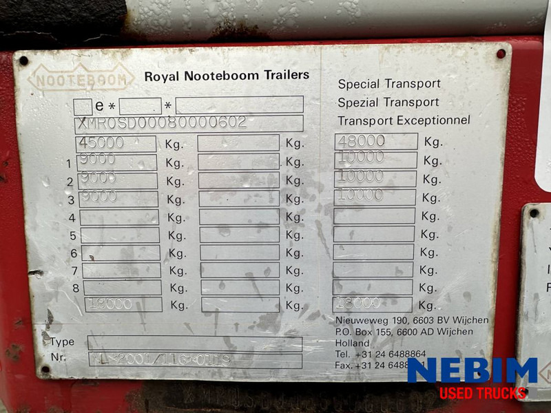 Nooteboom OSDS-48-03V - RAMPS - 6 mtr EXTENDABLE - Low loader semi-trailer: picture 3 Nooteboom OSDS-48-03V - RAMPS - 6 mtr EXTENDABLE - Low loader semi-trailer: picture 3