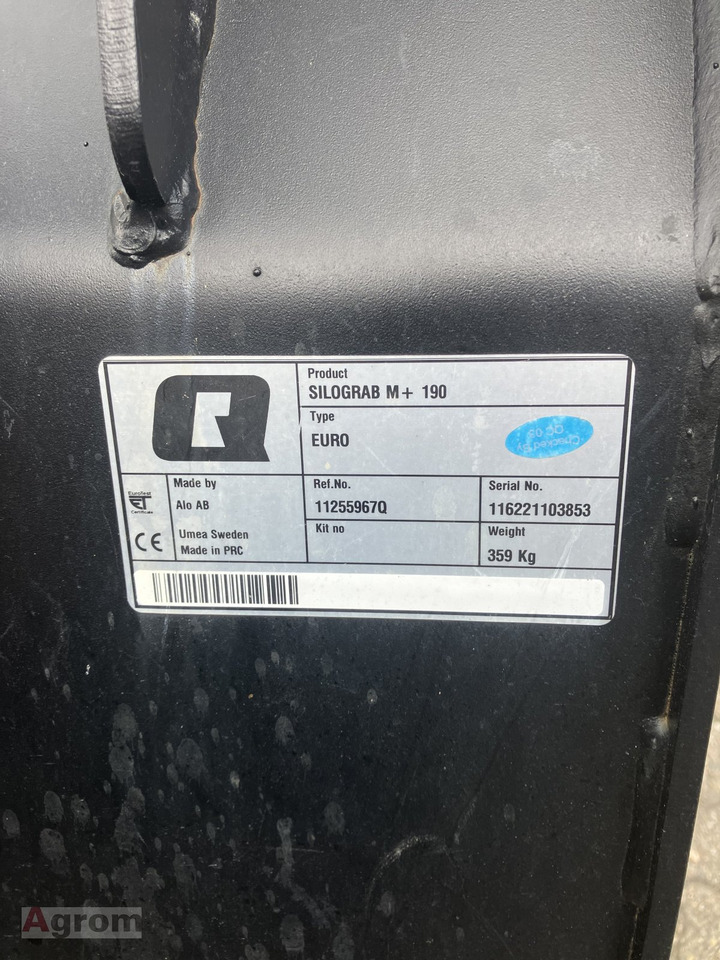 ALÖ Silograb M+190 - Silage equipment: picture 4 ALÖ Silograb M+190 - Silage equipment: picture 4