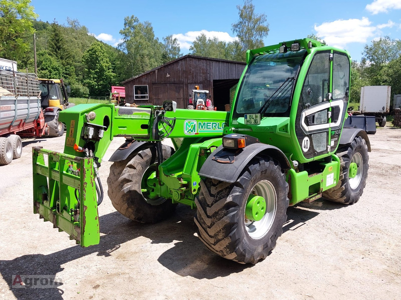 Merlo TF 50.8 TCS-156 - Telescopic handler: picture 5 Merlo TF 50.8 TCS-156 - Telescopic handler: picture 5