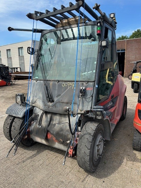 LINDE H80D-03/900 CABIN   NO FORK CARIDGE NO FORKS - Diesel forklift: picture 1 LINDE H80D-03/900 CABIN   NO FORK CARIDGE NO FORKS - Diesel forklift: picture 1
