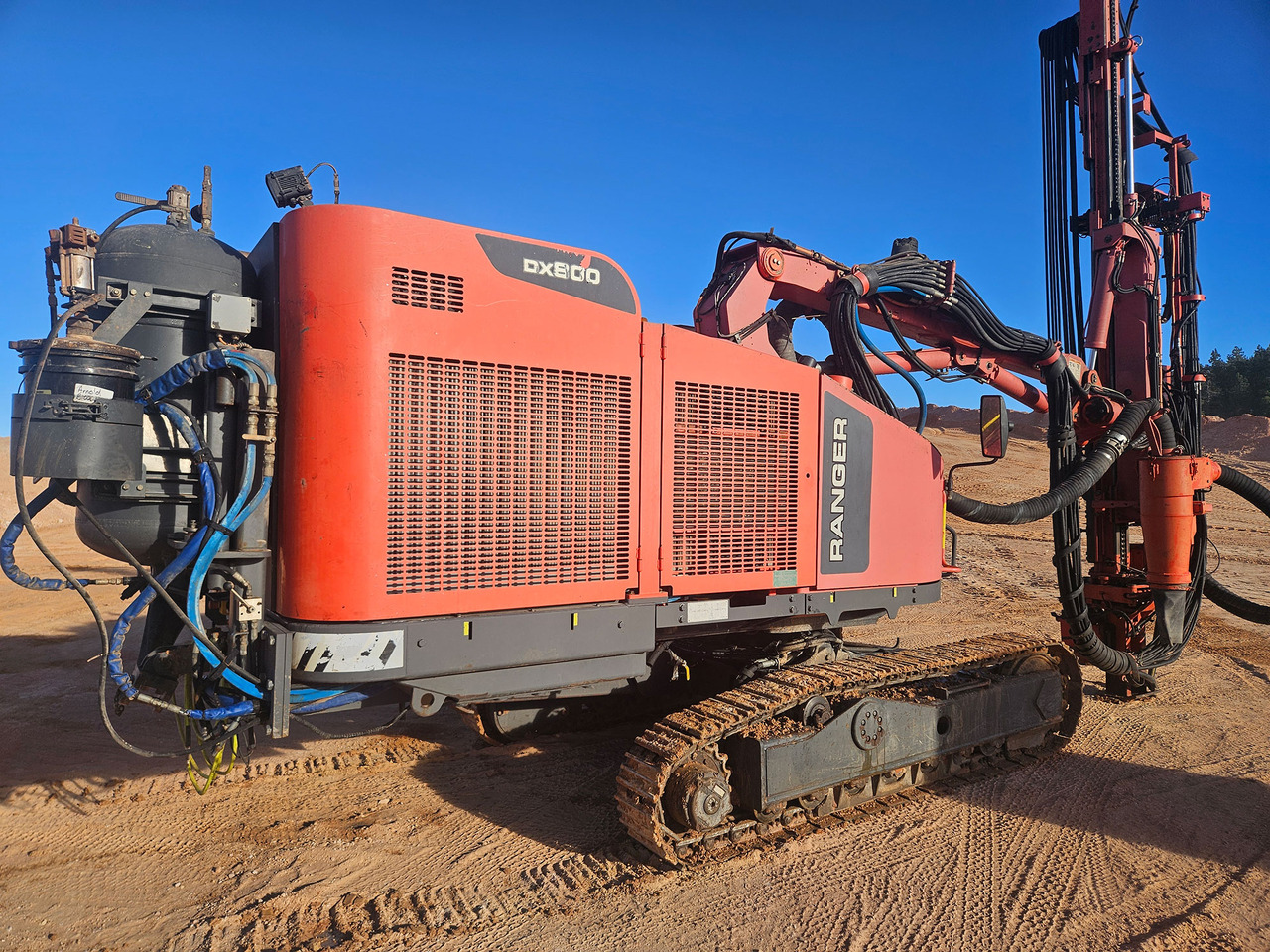 Sandvik DX800 - Drilling rig: picture 4 Sandvik DX800 - Drilling rig: picture 4