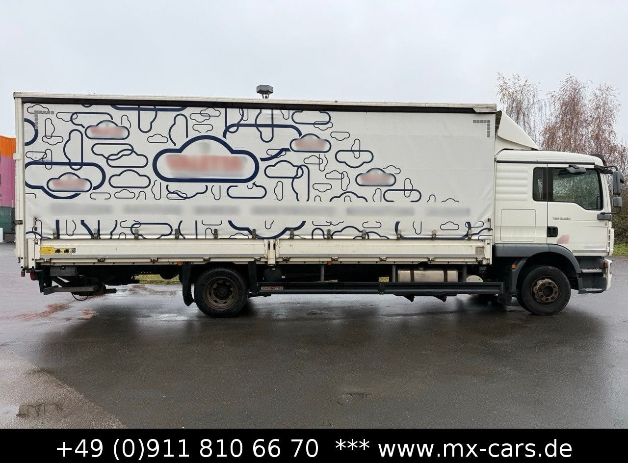 MAN TGM 12.250 Pritsche Plane LBW Schlafkabine Autom - Curtain side truck: picture 4 MAN TGM 12.250 Pritsche Plane LBW Schlafkabine Autom - Curtain side truck: picture 4