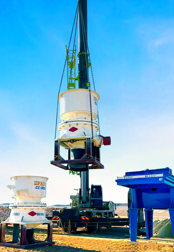 FABO Cone crusher - Cone crusher: picture 4 FABO Cone crusher - Cone crusher: picture 4