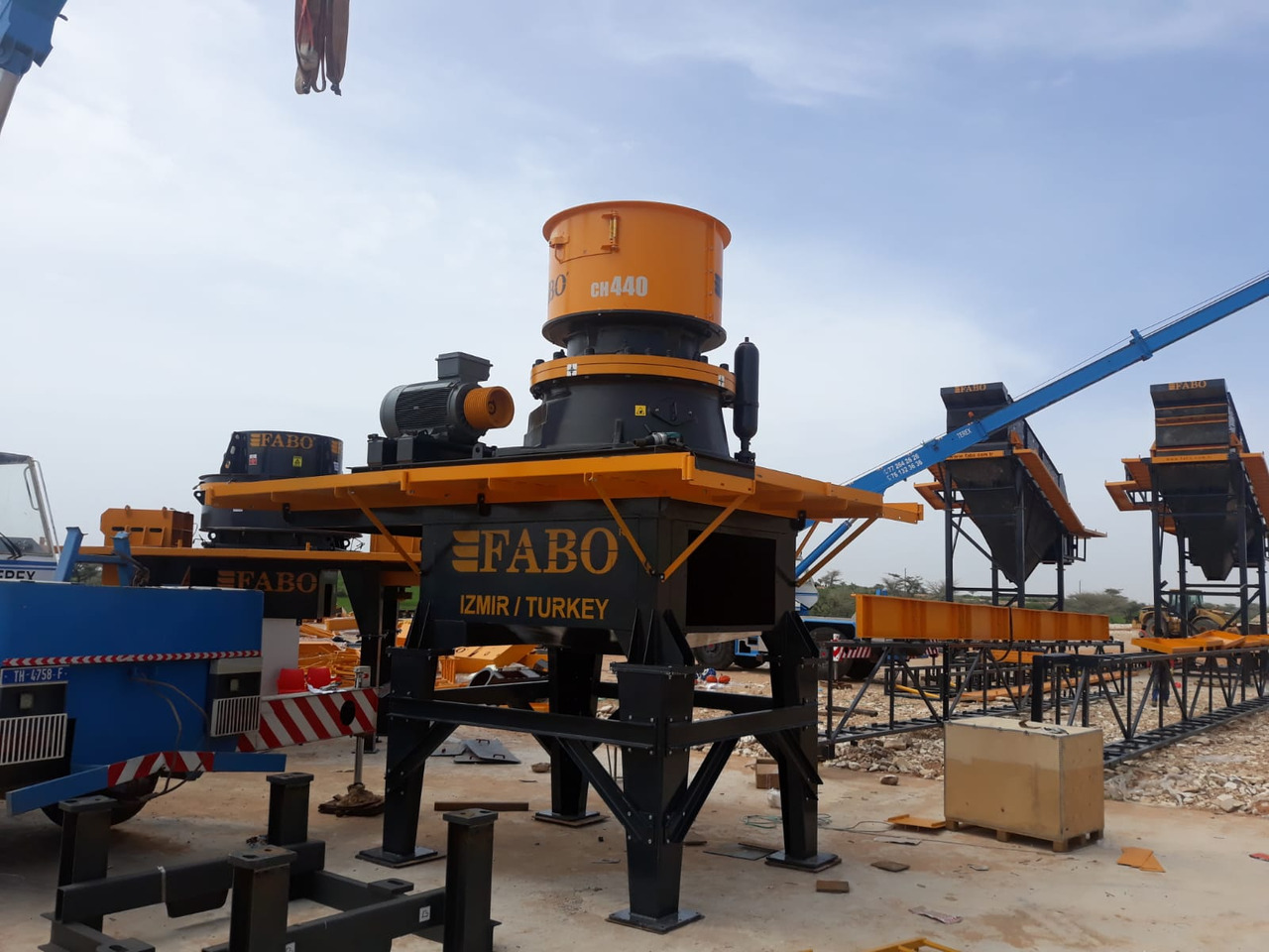 FABO Cone crusher - Cone crusher: picture 4 FABO Cone crusher - Cone crusher: picture 4