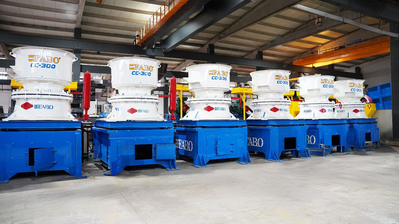 FABO Cone crusher - Cone crusher: picture 1 FABO Cone crusher - Cone crusher: picture 1