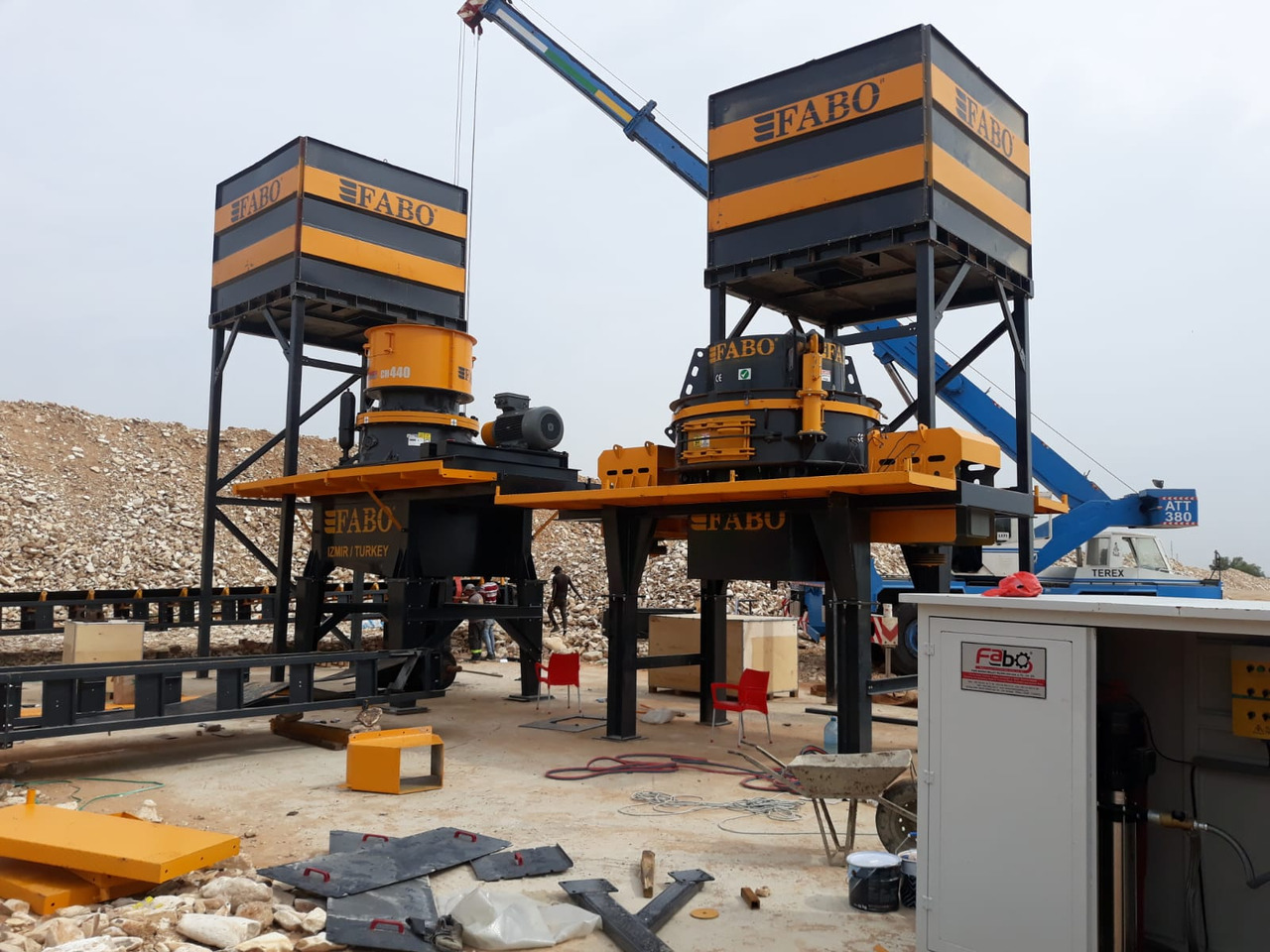 FABO Cone crusher - Cone crusher: picture 3 FABO Cone crusher - Cone crusher: picture 3