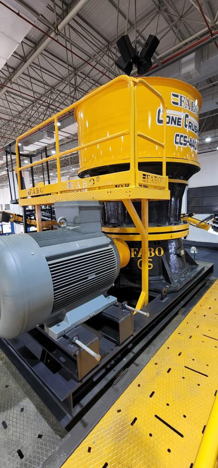FABO Cone crusher - Cone crusher: picture 3 FABO Cone crusher - Cone crusher: picture 3