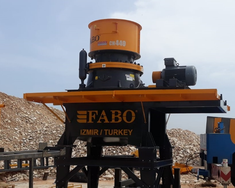 FABO Cone crusher - Cone crusher: picture 2 FABO Cone crusher - Cone crusher: picture 2
