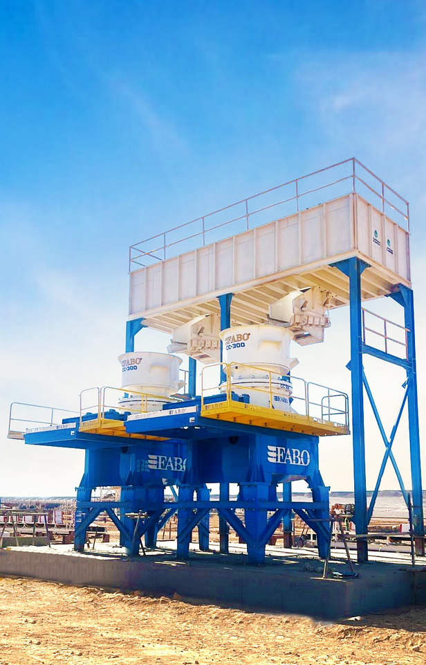 FABO Cone crusher - Cone crusher: picture 3 FABO Cone crusher - Cone crusher: picture 3