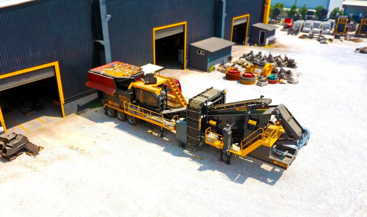FABO MJC 90 SERIES 120-180 TPH MOBILE CRUSHING & SCREENING PLANT - Mobile crusher: picture 1 FABO MJC 90 SERIES 120-180 TPH MOBILE CRUSHING & SCREENING PLANT - Mobile crusher: picture 1