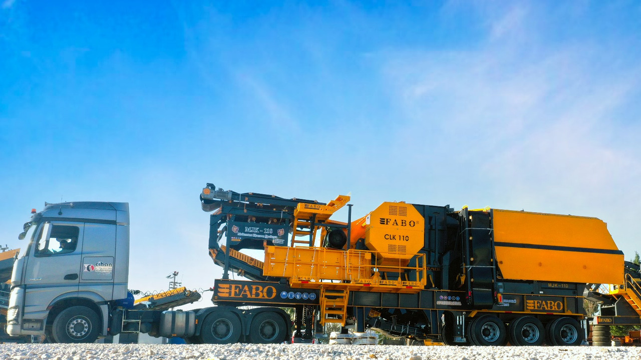FABO MJK-110 SERIES 180-320 TPH MOBILE JAW CRUSHER PLANT - Mobile crusher: picture 1 FABO MJK-110 SERIES 180-320 TPH MOBILE JAW CRUSHER PLANT - Mobile crusher: picture 1