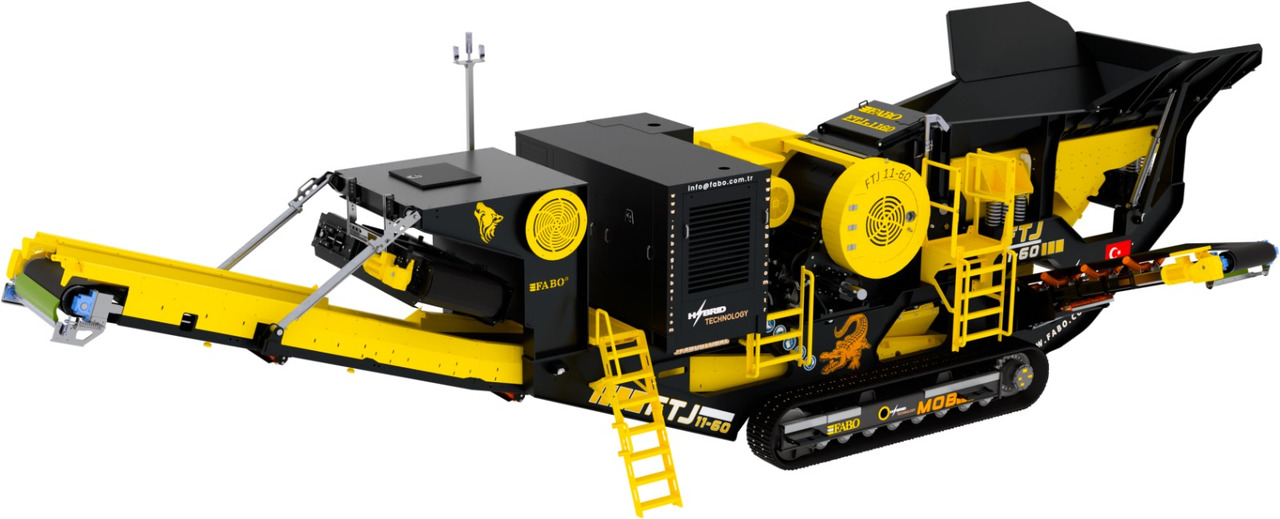 New Mobile crusher FABO Mobile crusher: picture 11