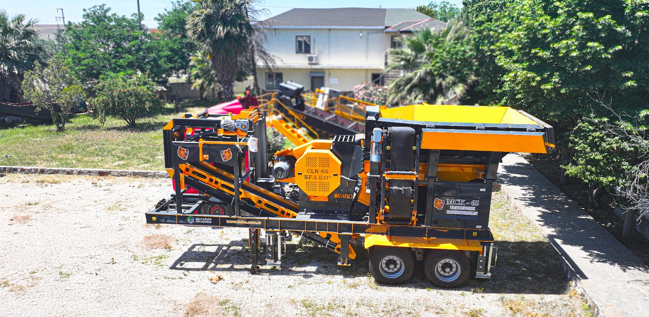 FABO Mobile jaw crusher - Jaw crusher: picture 4 FABO Mobile jaw crusher - Jaw crusher: picture 4