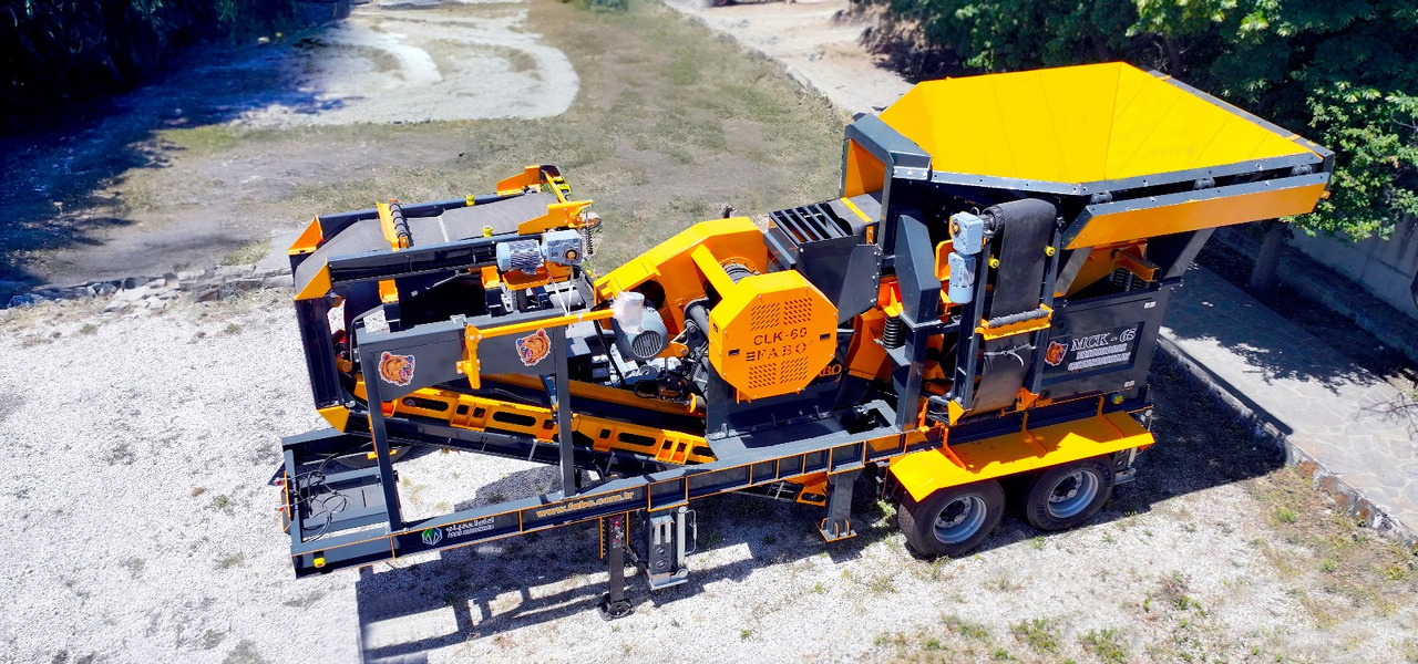 FABO Mobile jaw crusher - Jaw crusher: picture 2 FABO Mobile jaw crusher - Jaw crusher: picture 2