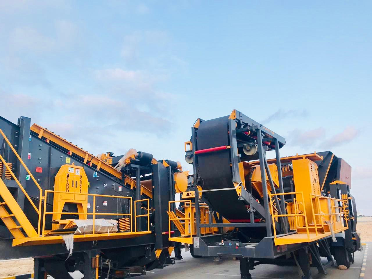 FABO Mobile jaw crusher - Jaw crusher: picture 2 FABO Mobile jaw crusher - Jaw crusher: picture 2