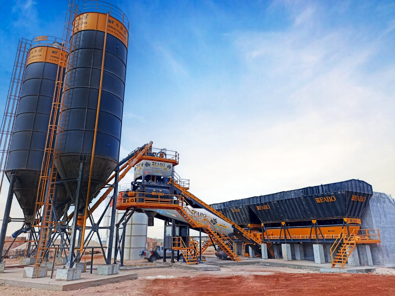 FABO compact concrete plant - Concrete plant: picture 2 FABO compact concrete plant - Concrete plant: picture 2