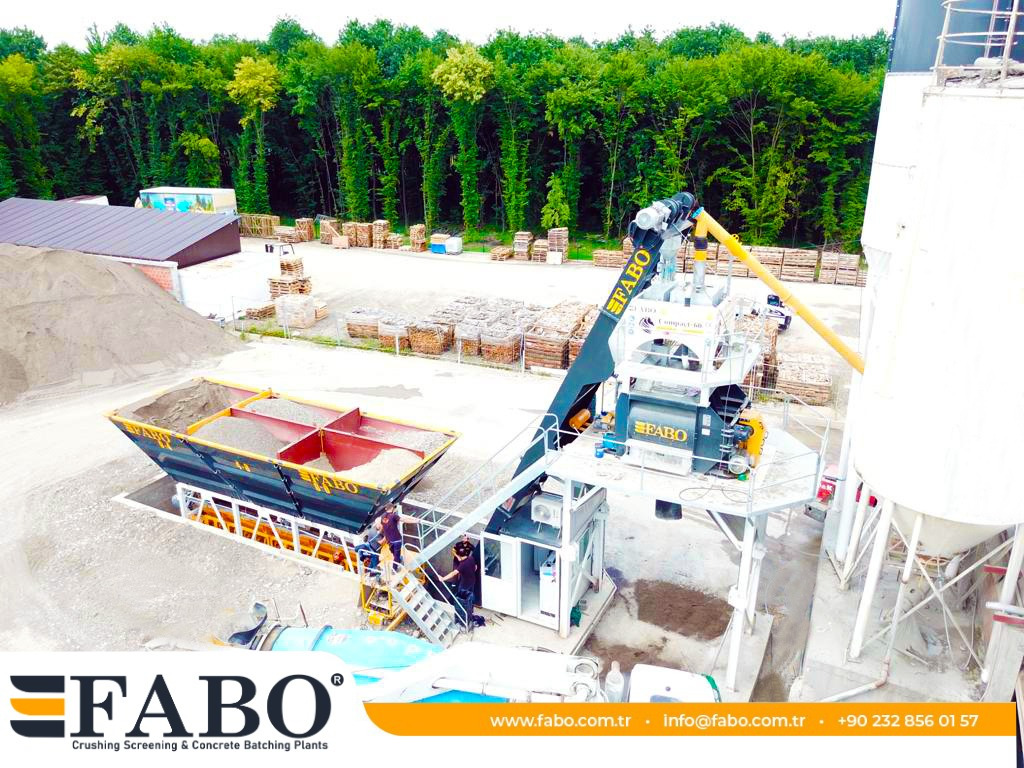 FABO compact concrete plant - Concrete plant: picture 3 FABO compact concrete plant - Concrete plant: picture 3
