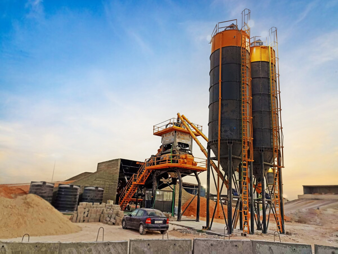 FABO compact concrete plant - Concrete plant: picture 1 FABO compact concrete plant - Concrete plant: picture 1