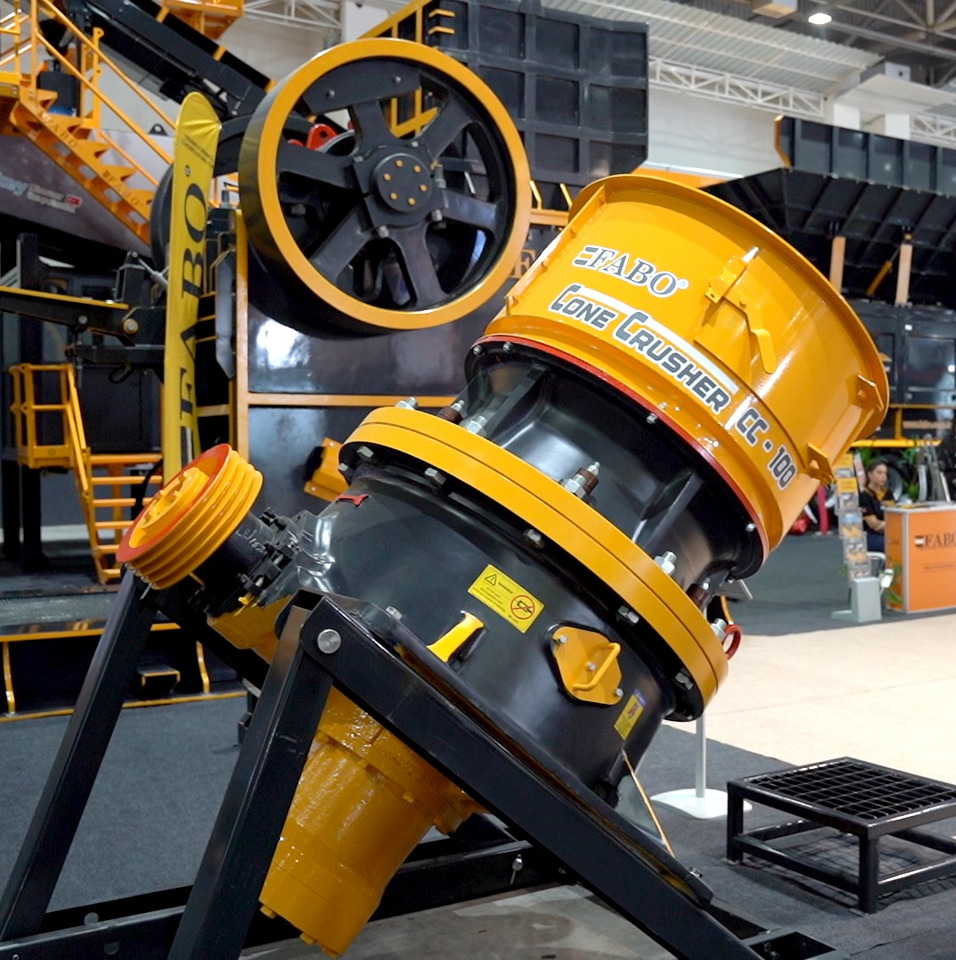 FABO cone crusher - Cone crusher: picture 1 FABO cone crusher - Cone crusher: picture 1