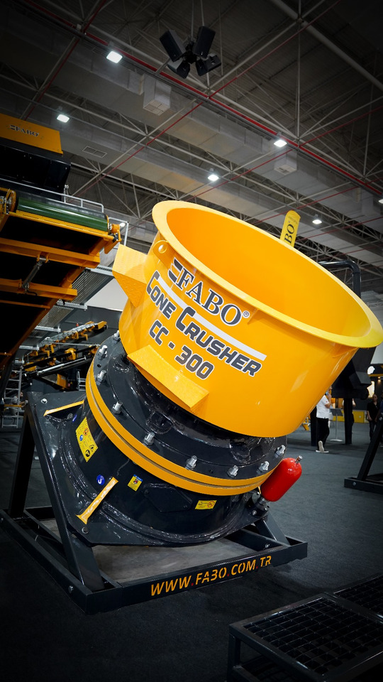 FABO cone crusher - Cone crusher: picture 3 FABO cone crusher - Cone crusher: picture 3