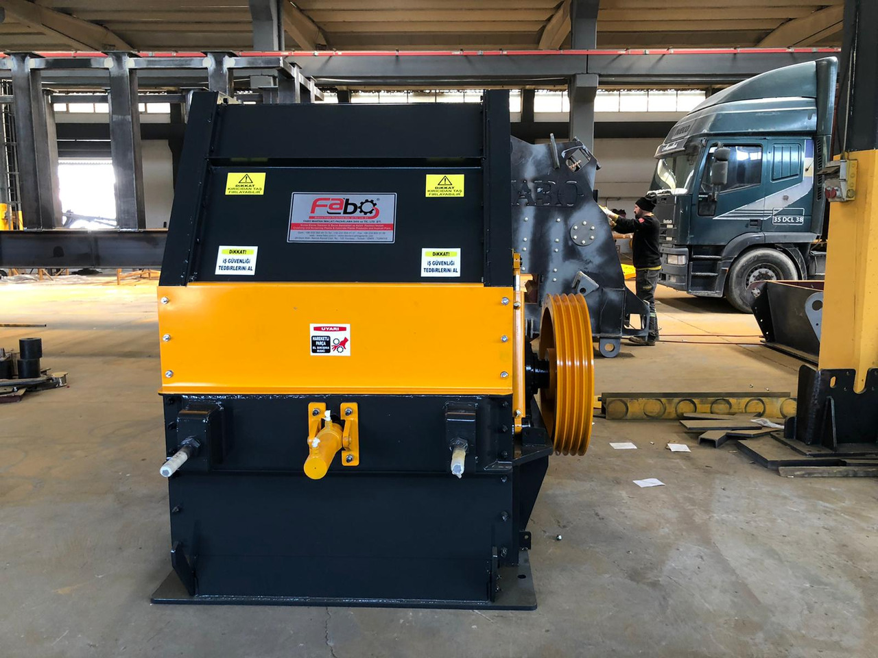 FABO impact crusher - Impact crusher: picture 3 FABO impact crusher - Impact crusher: picture 3