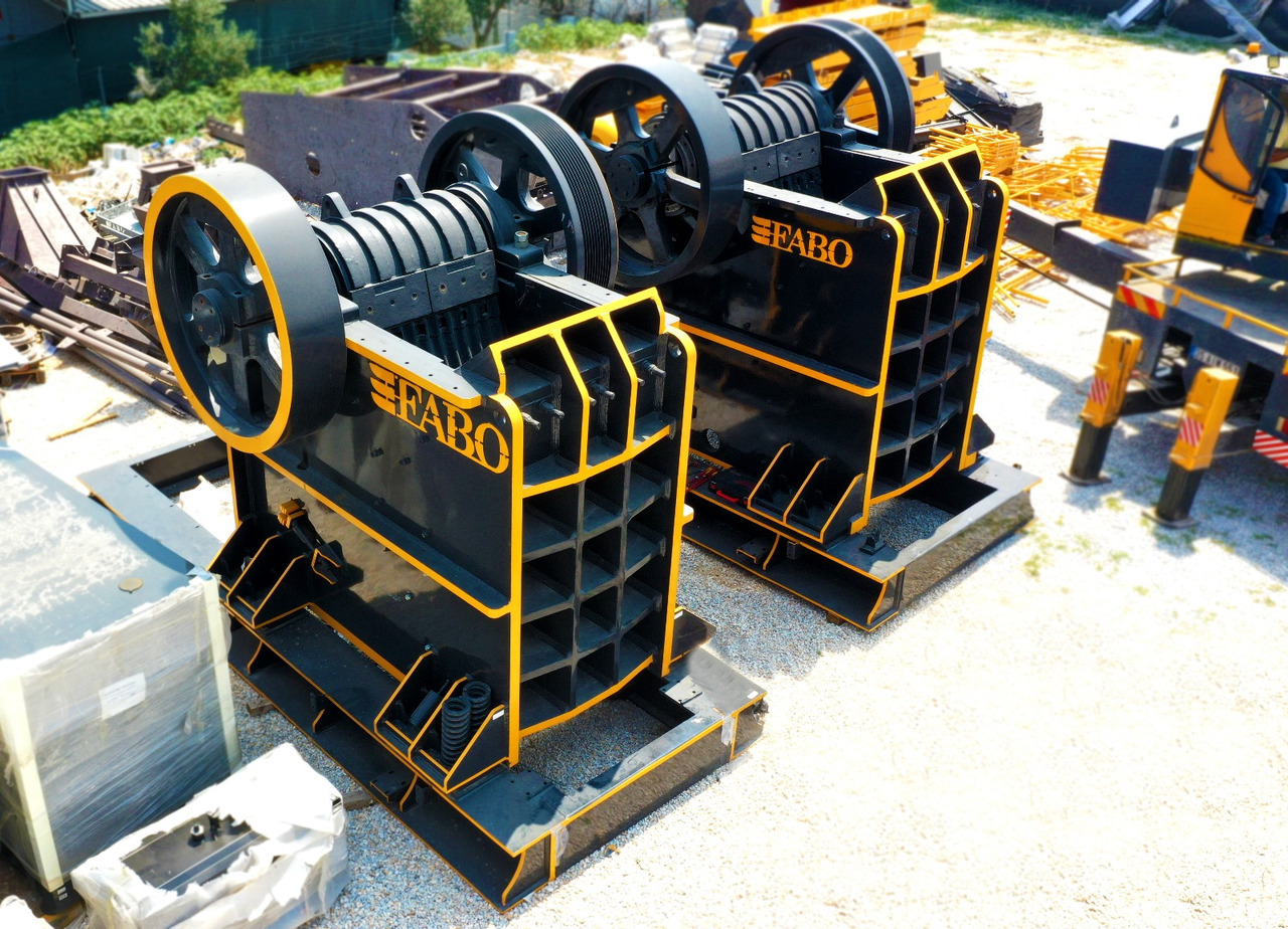 New Jaw crusher FABO jaw crusher: picture 1