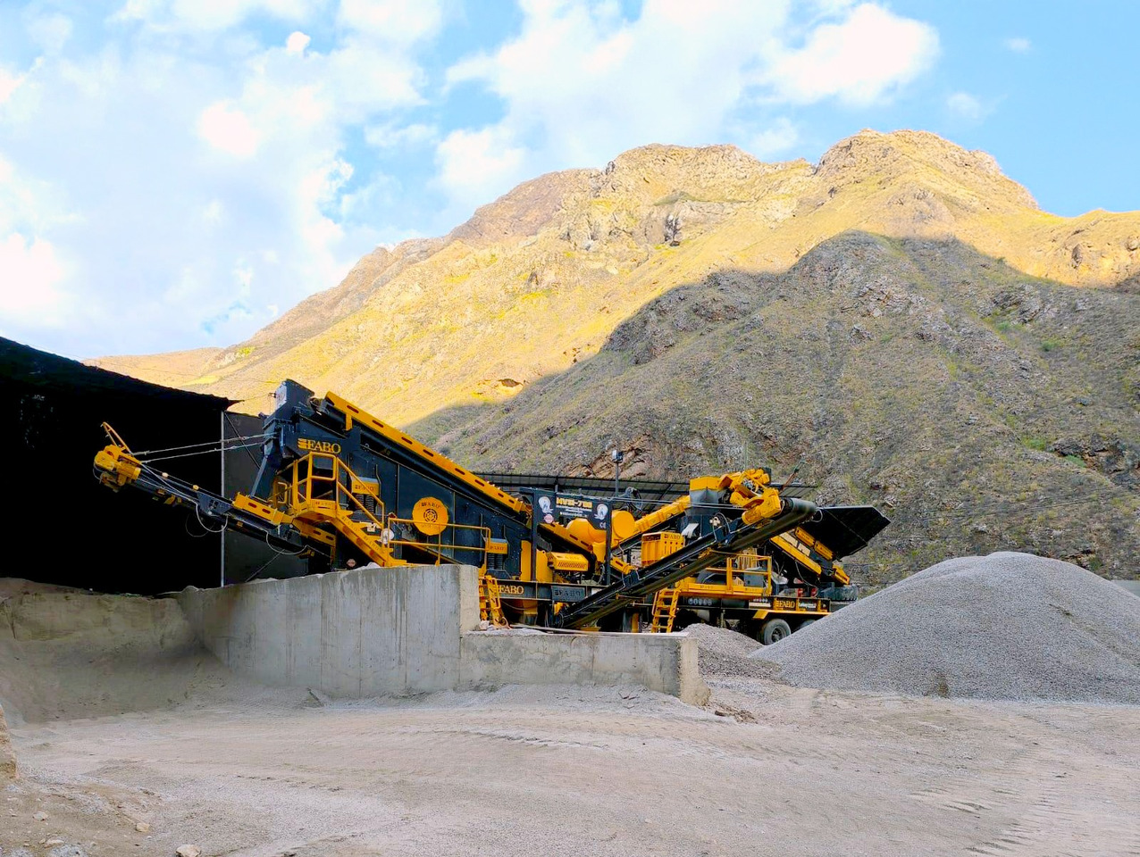 FABO mining machinery - crushing plant - Mining equipment: picture 1 FABO mining machinery - crushing plant - Mining equipment: picture 1