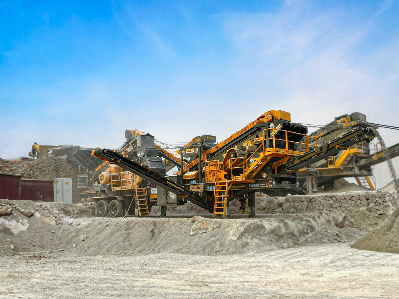 FABO mining machinery - crushing plant - Mining equipment: picture 1 FABO mining machinery - crushing plant - Mining equipment: picture 1