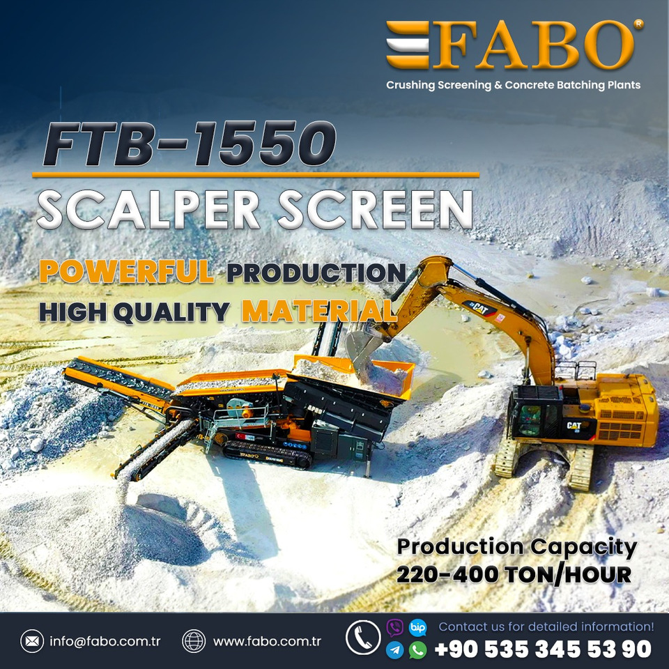 FABO mining machinery - crushing plant - Mining equipment: picture 1 FABO mining machinery - crushing plant - Mining equipment: picture 1