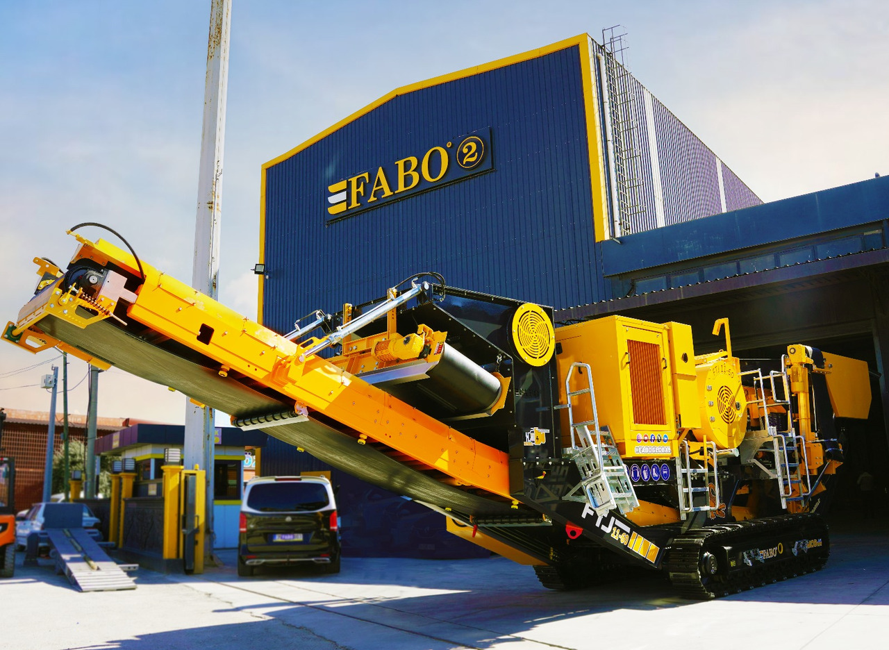 FABO mobile jaw crusher - Jaw crusher: picture 3 FABO mobile jaw crusher - Jaw crusher: picture 3