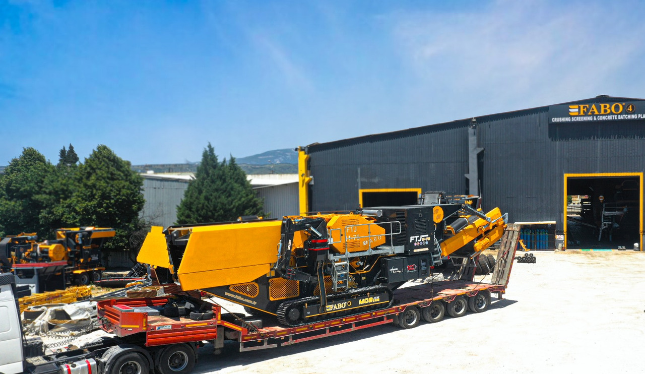 FABO mobile jaw crusher - Jaw crusher: picture 4 FABO mobile jaw crusher - Jaw crusher: picture 4