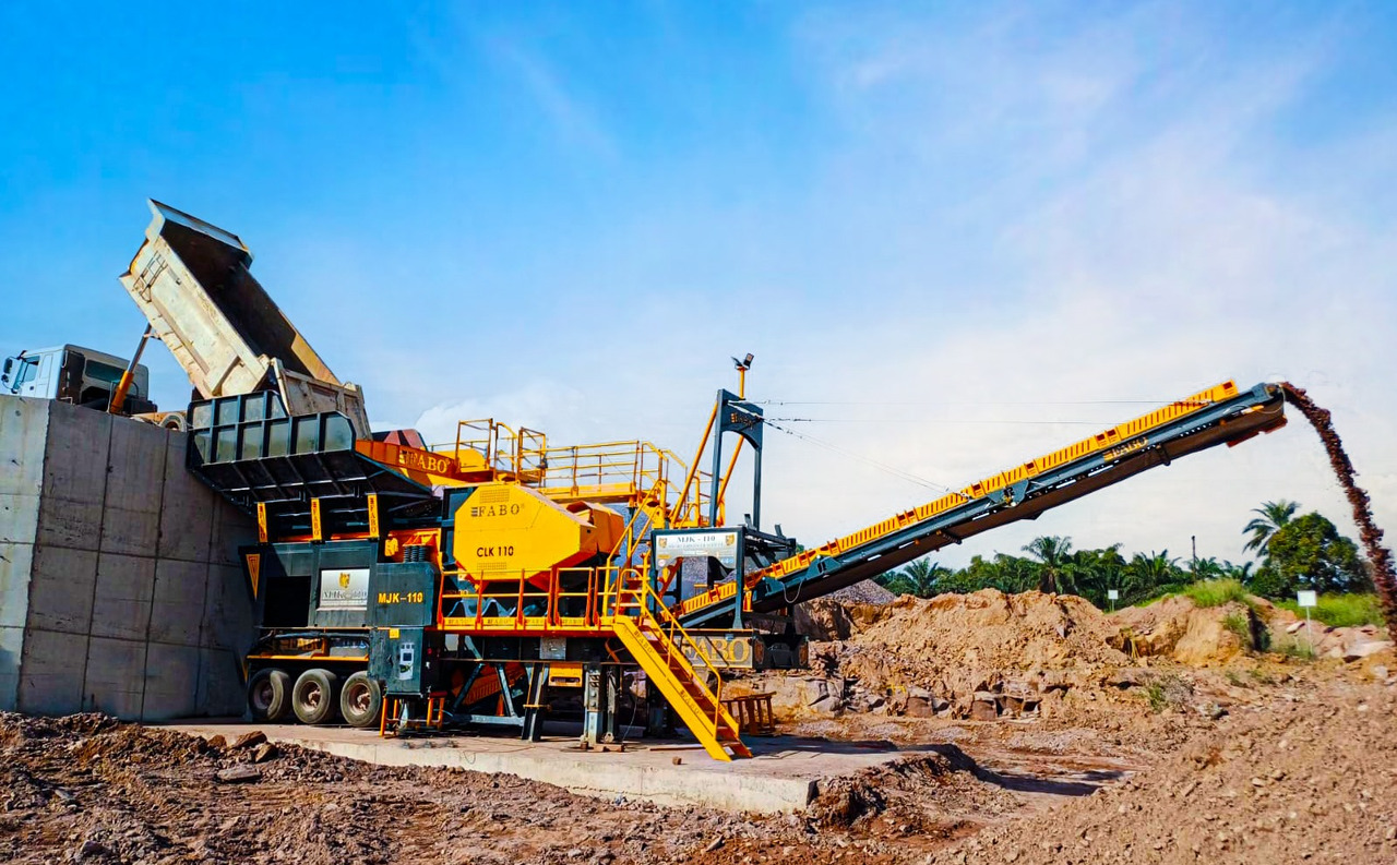 FABO mobile jaw crusher - Jaw crusher: picture 1 FABO mobile jaw crusher - Jaw crusher: picture 1