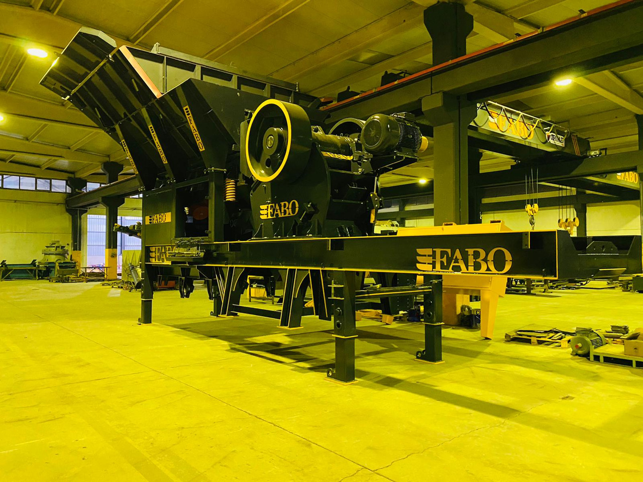 FABO mobile jaw crusher - Jaw crusher: picture 4 FABO mobile jaw crusher - Jaw crusher: picture 4