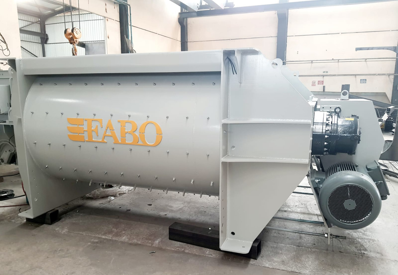 FABO twin shaft mixer - Cement mixer: picture 2 FABO twin shaft mixer - Cement mixer: picture 2