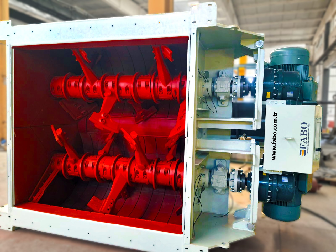 FABO twin shaft mixer - Cement mixer: picture 1 FABO twin shaft mixer - Cement mixer: picture 1